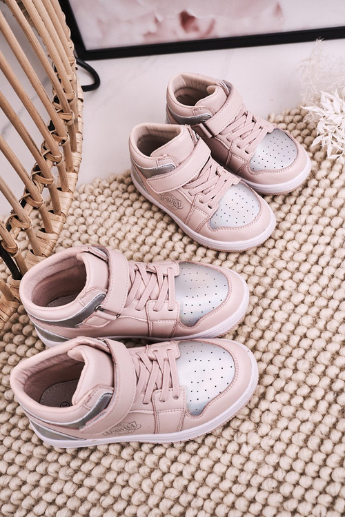 Children's Sport Shoes Pink Silver Madison