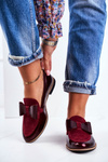 Women's Maciejka Semi Shoes Lacquered Loafers Maroon 04099-44/00-1