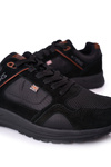 Męskie Sportowe Buty Sneakersy Czarne Fabian