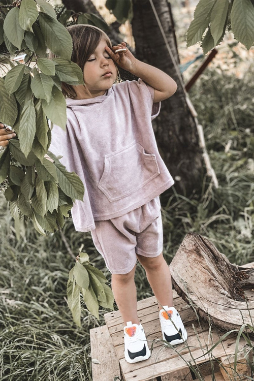 Children's Sport Shoes Sneakers Black-Purple Game Time