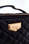 Large cosmetic bag Quilted Monnari CSM0040-020 Black