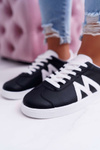 Sporty Women's Shoes Black Sheia