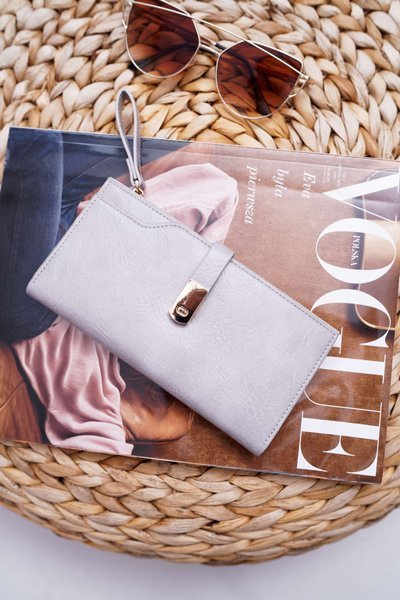 Women's Wallet Large Grey AD-64