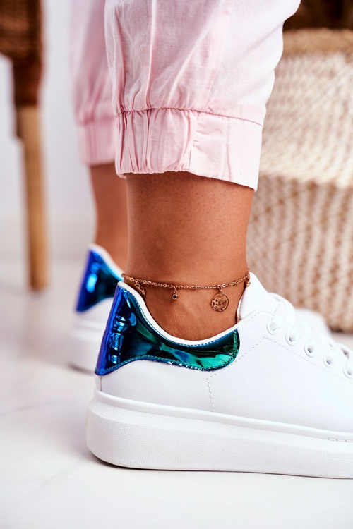 Women’s Sport Shoes Lu Boo White Metallic Matilda