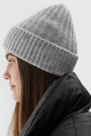 Women's Winter Hat 4F 4FAW23ACAPF299-25M Grey