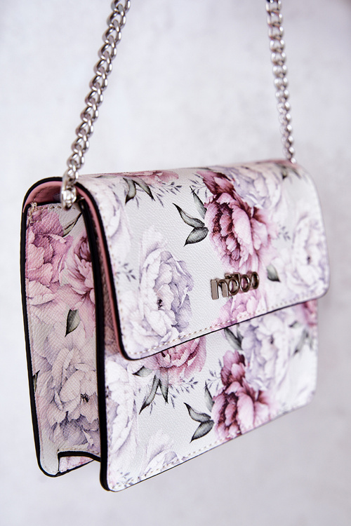 Bag NOBO NBAG-M1070-CM04 White With Flowers