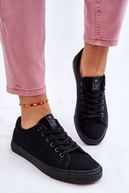Women's Classic Sneakers Black Eleya
