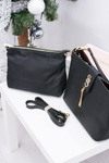 Black Women's Large Stylish Handbag