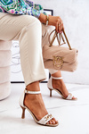 Heeled Sandals Laura Messi 2366 Beige 