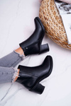 Women's Stiletto Boots Black Duo