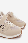 Sportowe Buty Dziecięce Sneakersy Beżowe Galisse