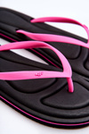 Women's Classic Flip Flops 4F 4FSS23FFLIF067-21S Black-Pink