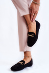 Suede Classic Loafers Black Roddie