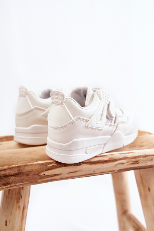 Children's Leather Sports Shoes White Marisa