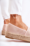 Women's Espadrilles On The Platform Pink Marise