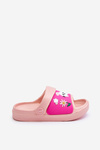 Light Children's Slides Sandals With Animal Motif Pink Rico 