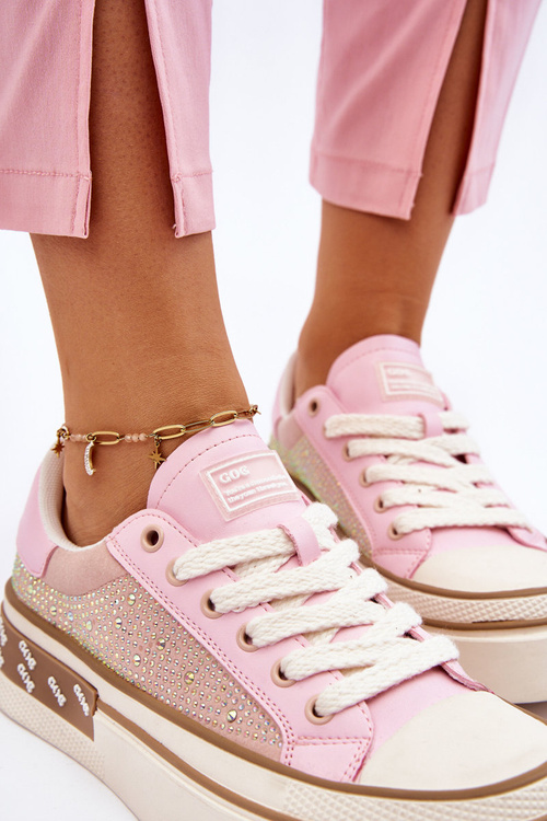 Women's Sneakers With Jets GOE LL2N4057 Pink