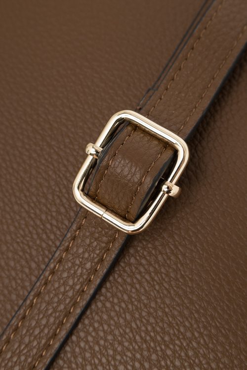 Torebka Shopperka Brązowa NOBO N1680-CM17