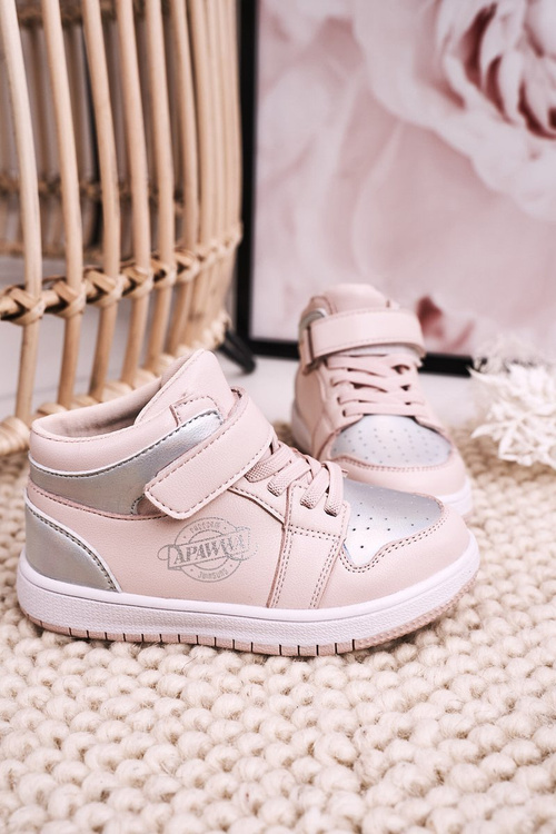 Children's Sport Shoes Pink Silver Madison