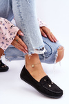 Classic Suede Loafers Black Good Time