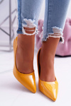 Women's Yellow Yanna Stilettos