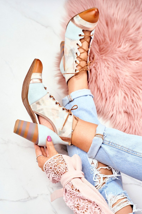 Women's Stiletto Leather Boots Maciejka Spring 03938-04