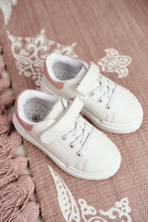 Children's Sports Shoes Sneakers White Pink Bilbo