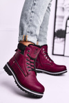 Women’s Flat Hiking Boots Bordeaux Grunders