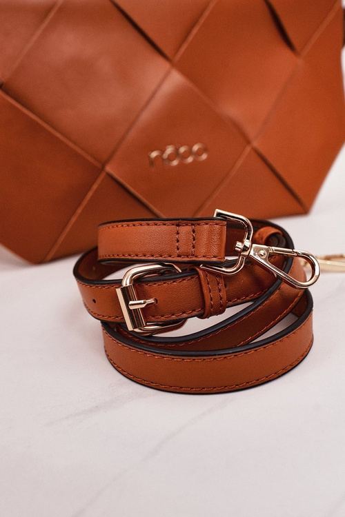 Clutch Bag With A Detachable Strap NOBO NBAG-K1260 Brown