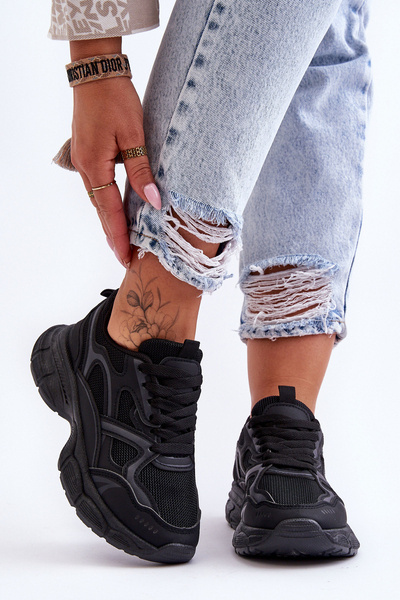 Women's Sports Shoes Black Contiro