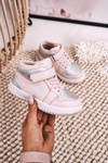 Children's Sport Shoes Pink Silver Madison