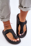 Women's Foam Flip Flops Black Apolla