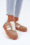 Low Platform Sneakers Khaki Ovivene