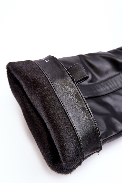 Lined Women's Over-the-Knee Boots with Block Heel Black Genzani