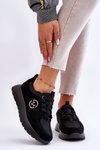 Women's Platform Sports Shoes Black Aisha