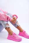 Women's Slip-on Sport Shoes Sneakers Pink Rosett