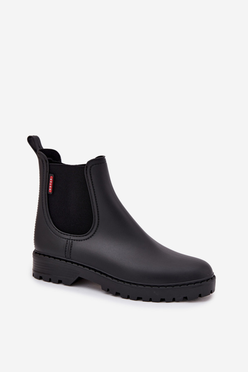 Low Women's Rain Boots Matte Black Birella