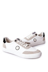 Men's Leather Sneakers Big Star II174009 White-Beige