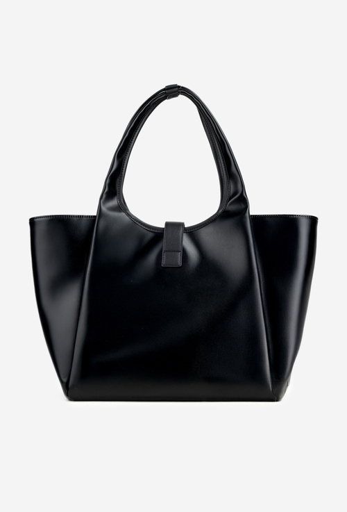 Shopper Bag with Clasp NOBO BAG6010-020 Black