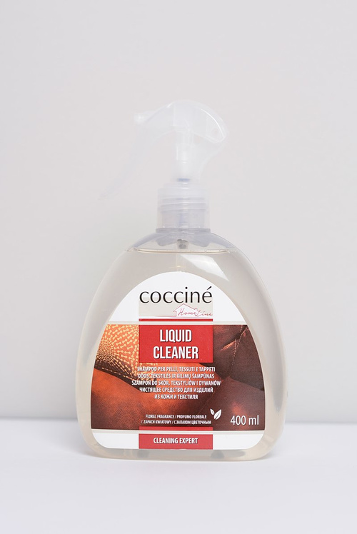 Coccine Shampoo for Leather, Textiles and Carpets Liquid Cleaner