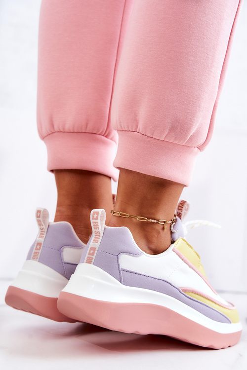 Sportowe Buty Sneakersy Big Star Multikolor JJ274A511