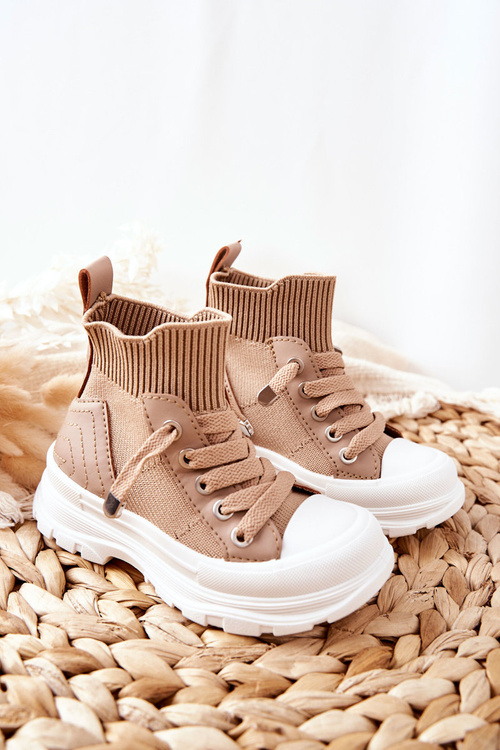Children's Sneakers Beige Callobe