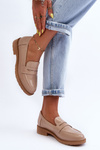Classic Women's Moccasins Beige Faradays