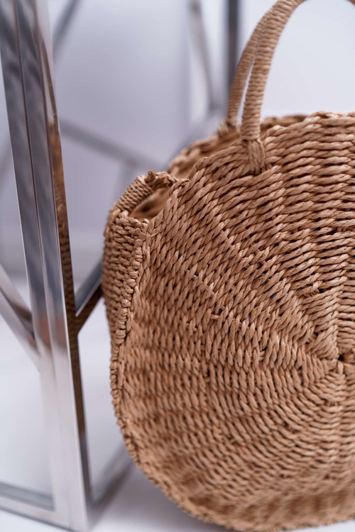 Women's Bag Braided Octario Camel