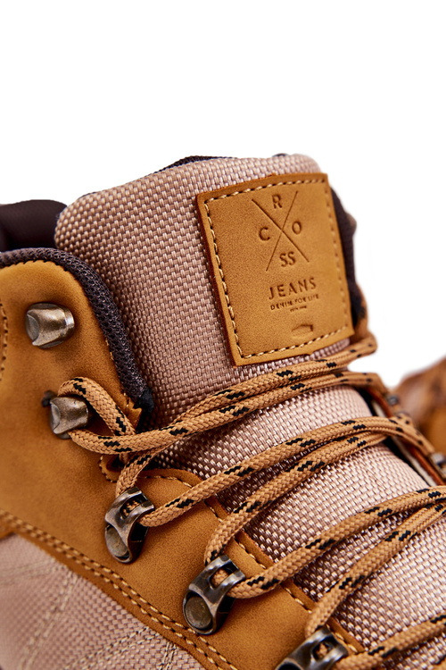 Buty Trekkingowe Męskie Ocieplane Camel Cross Jeans KK1R4020C