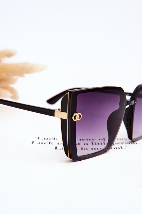 Large Sunglasses UV400 MA20601 Black