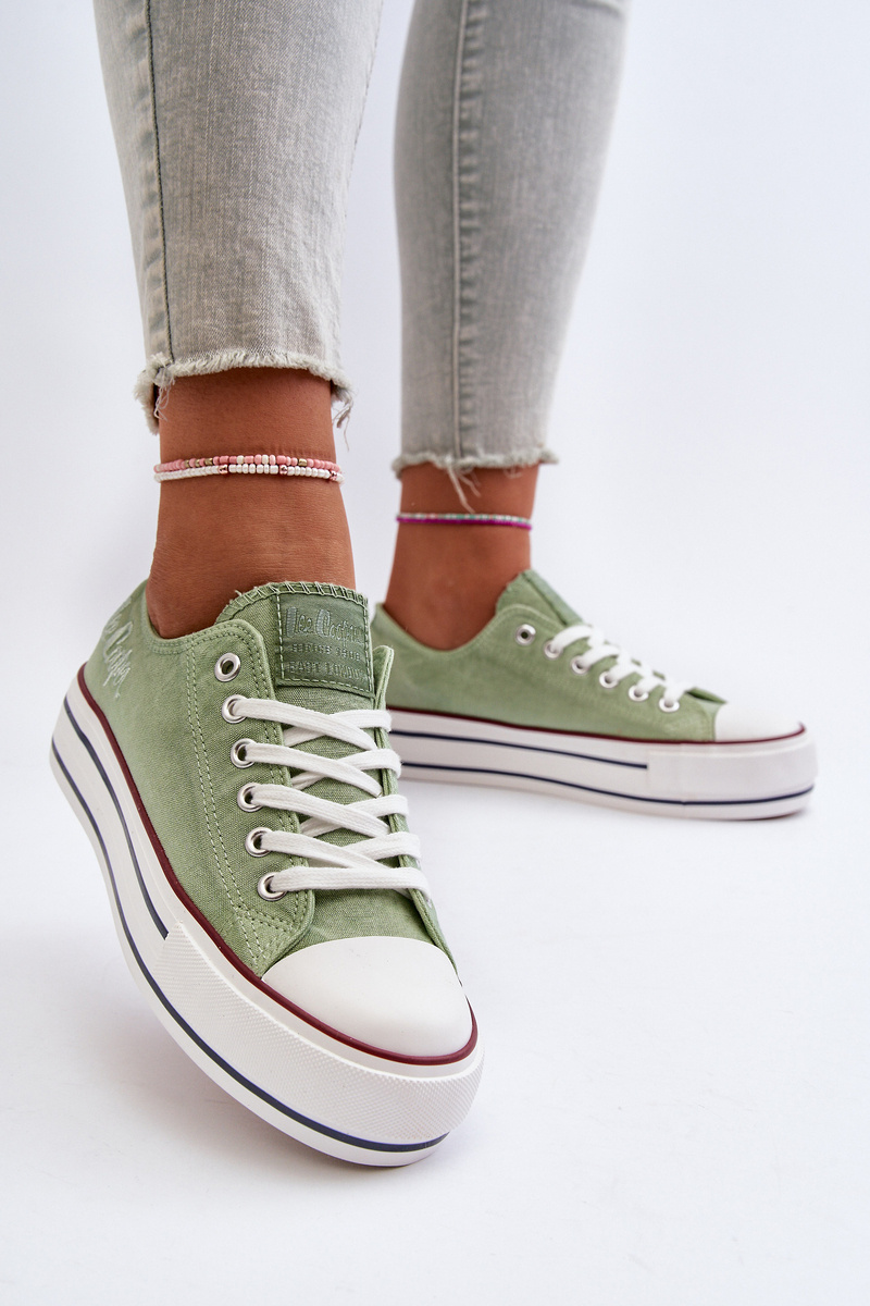 【lee1173】TEREE WEATHER FULL LCZ-24SS Trampki Damskie Na Grubej Podeszwie Lee Cooper LCW-24-31