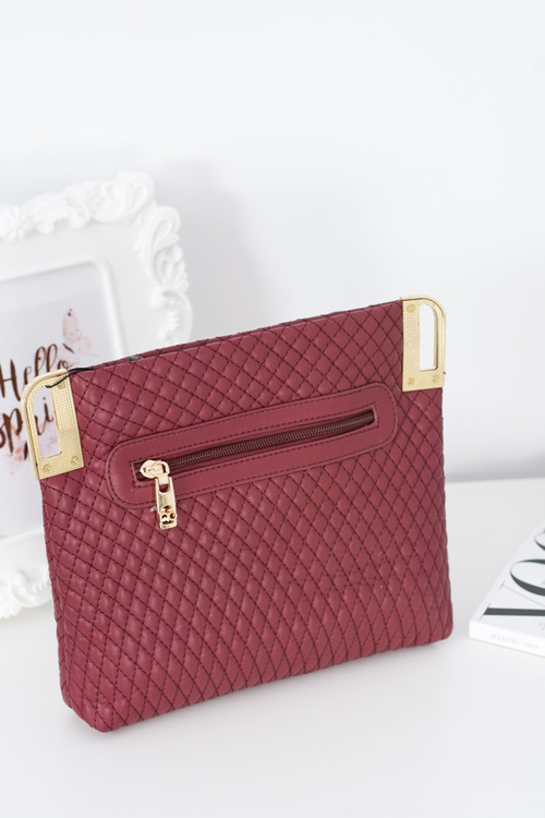 Women's Handbag Maroon Quilted Listono NOBO.