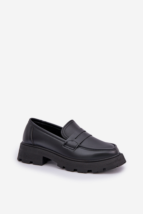 Women's Moccasins Made Of Eco Leather Black Sendall