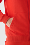 Men's Tracksuit Hoodie Zip Red 4FWMM00TSWSM1466-60S
